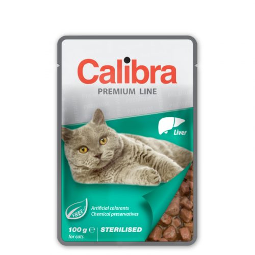 Calibra Cat Premium Sterilised Liver 100g