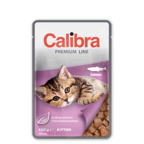 Calibra Cat Premium Kitten Salmon100g