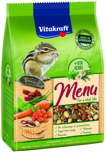 Vitakraft Menü Burunduk /csíkos mókus/ 600g