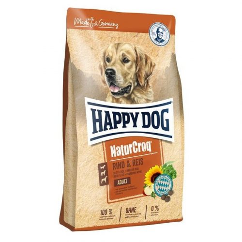 Happy Dog NaturCroq Adult marha&rizs 15kg