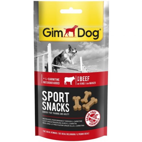 GimDog Sportsnacks marhás 60g