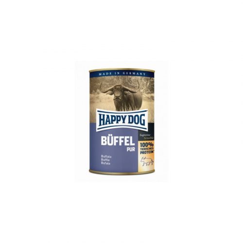 Happy Dog Büffel Pur - Bivaly Húsos Konzerv 400g