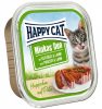 Happy Cat Minkas Duo pástétomos falatkák szárnyas-bárány 100g