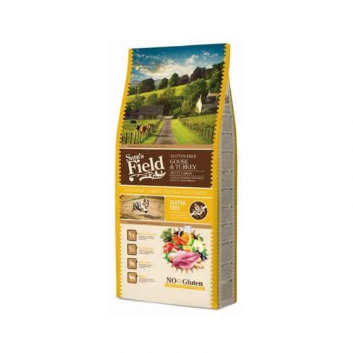 Sam's Field Adult Grain Free Large Breed Liba & pulyka 13kg