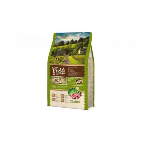 Sam's Field Adult Grain Free Medium Breed Marha & borjú 2,5kg