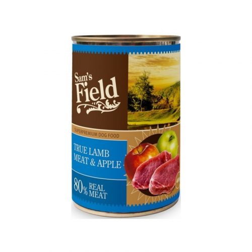 Sam's Field konzerv bárány & alma 400g