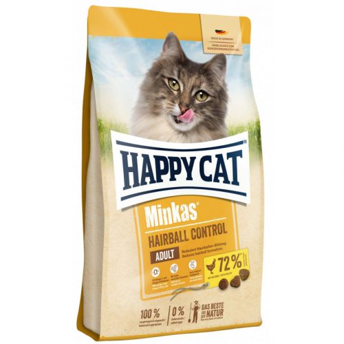 Happy Cat Minkas Hairball Control baromfi 1,5kg