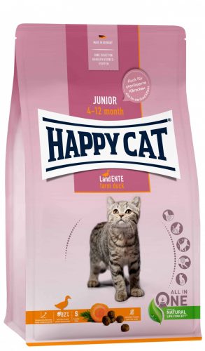 Happy Cat Junior Grainfree kacsa 4kg