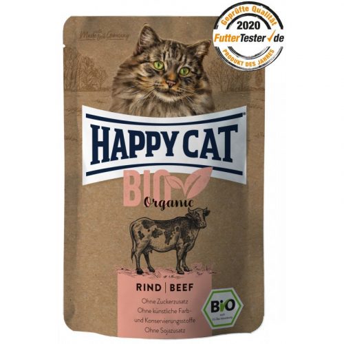 Happy Cat alutasakos bio marha 85g