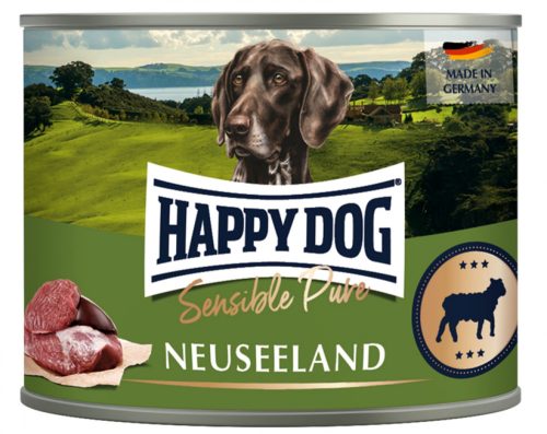 Happy Dog Neuseeland (Lamm) Pur - Bárányhúsos Konzerv 200g