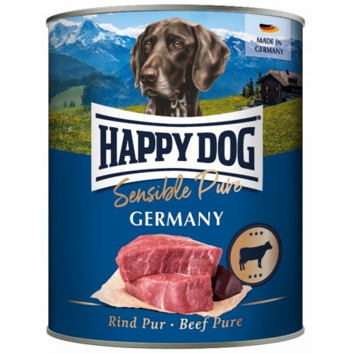 Happy Dog Germany (Rind) Pur  - Marhahúsos konzerv 800g