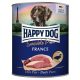 Happy Dog France (Ente) Pur - Kacsahúsos konzerv 800g