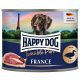 Happy Dog France (Ente) Pur - Kacsahúsos konzerv 200g