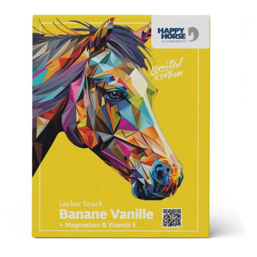 Happy Horse Snack Lovaknak 800g - banán, vanília