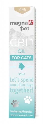 Magnapet CBD olaj macskáknak 4% 10ml