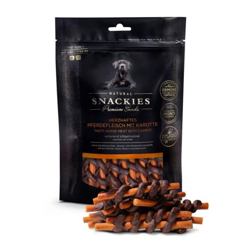 Snackies lóhús sárgarépával 170g