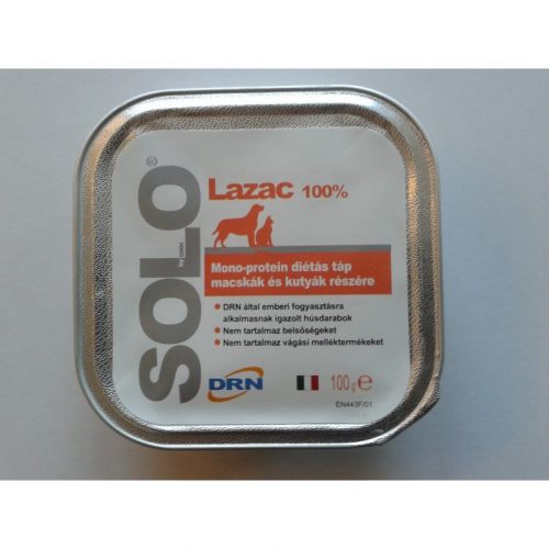 Solo Hypoallergén pástétom lazac 100g