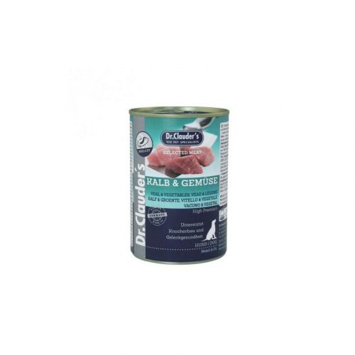 Dr. Clauder's Dog Selected Meat borjú-zöldség 400g