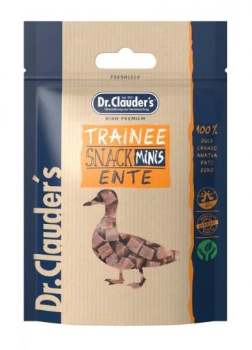 Dr.Clauders Dog Trainee Snack mini kacsás jutalomfalat 50g