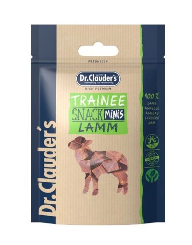 Dr.Clauders Dog Trainee Snack mini bárányos jutalomfalat 50g