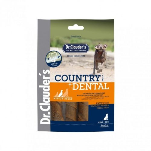 Dr. Clauder's Dental Kacsa Medium Breed jutalomfalat 170g