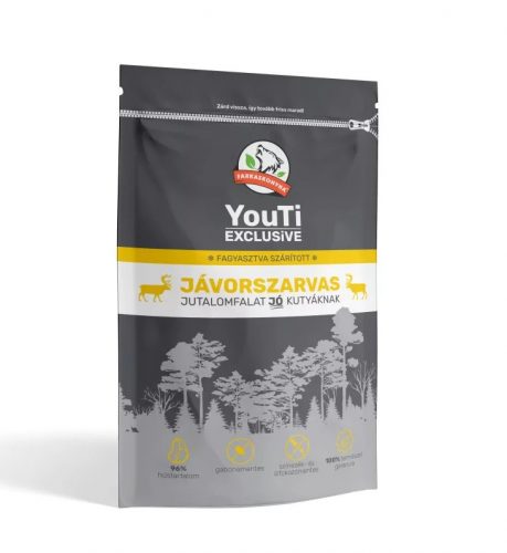 YouTi Exclusive Jávorszarvas jutalomfalat 50g