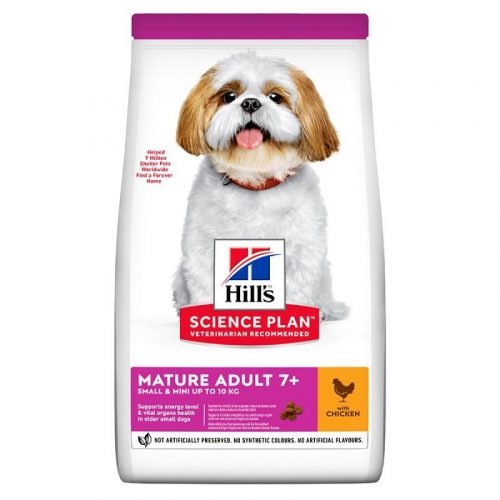 Hill's Science Plan Canine Mature Adult 7+ Small & Mini Chicken 1,5kg