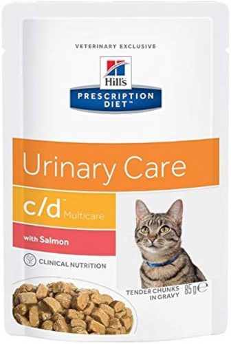 Hill's Prescription Diet Feline C/D Salmon alutasakos 85g