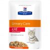 Hill's Prescription Diet Feline C/D Urinary Stress Chicken alutasakos 85g