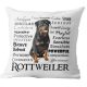 Párnahuzat Rottweiler