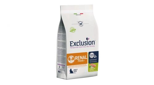 Exclusion Renal Phase1 Cat Pork&pea&rice 1,5 kg 