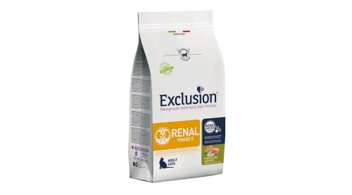 Exclusion Renal Phase2 Cat Pork&pea&rice 1,5 kg 