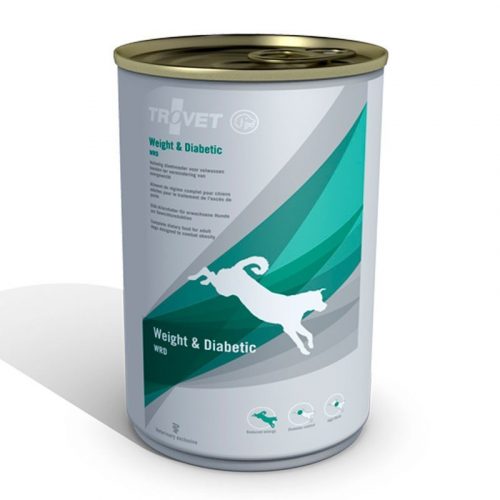 Trovet Weight & Diabetic Dog (WRD) - Kutya konzerv túlsúly és cukorbetegség kezelésére 400g