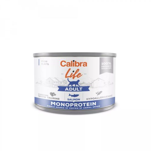 Calibra Cat Life Adult salmon konzerv 200g