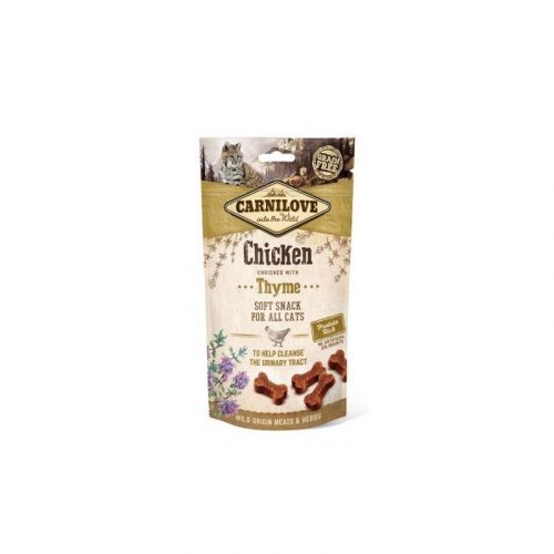 Carnilove Cat Semi Moist Snack Chicken Enriched & Thyme - csirkehússal & kakukkfűvel 50g