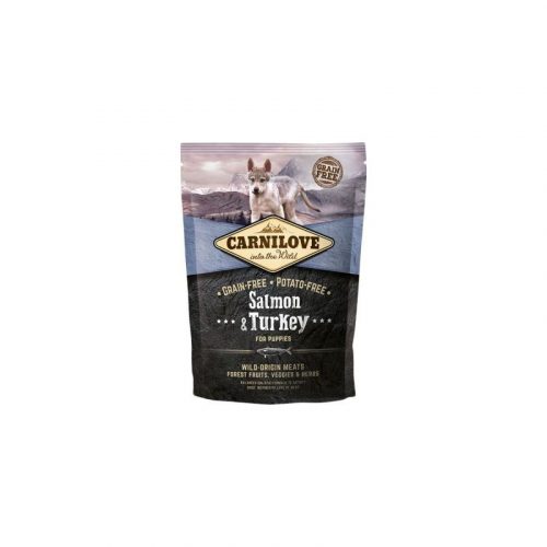 Carnilove Puppy Salmon & Turkey - lazac és pulyka hússal 1,5kg