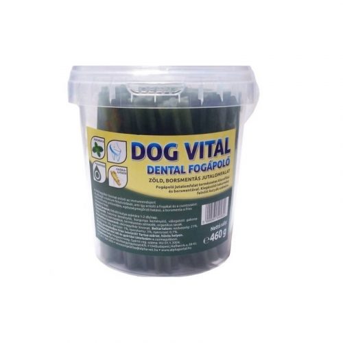 Dog Vital Dental Fogápoló Jutalomfalat borsmentával és klorofillal 460g