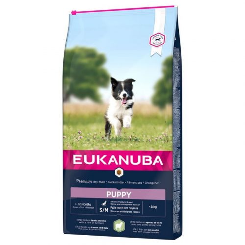 Eukanuba Puppy Small&Medium Breed Lamb&Rice 12kg