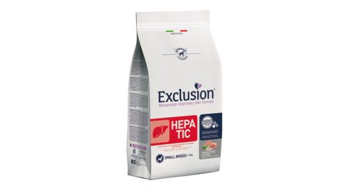 Exclusion Hepatic pork, rice & pea small breed 2kg