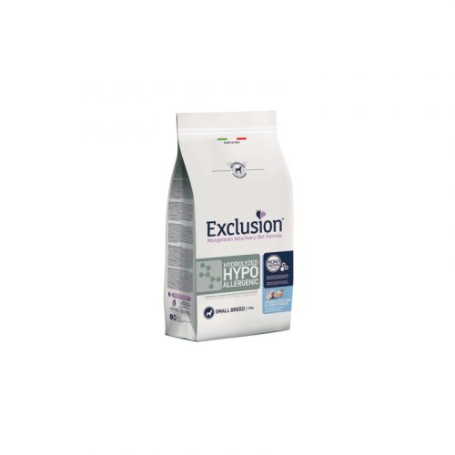 Exclusion Hydrolyzed Hypoallergenic fish&corn starch small breed 2kg