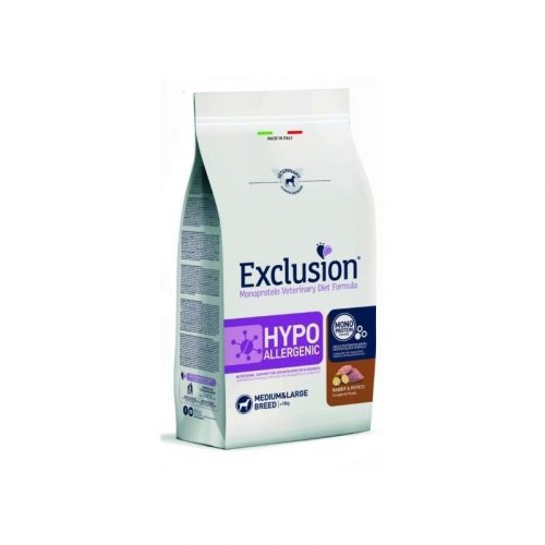 Exclusion Hypoallergenic Rabbit&potato Medium/large Breed 2kg