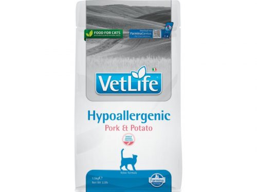 Vet Life Hypoallergenic cat pork&potato 400g