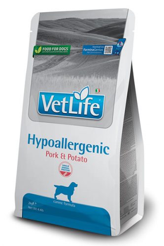 Vet Life Hypoallergenic Dog Pork & Potato 2kg