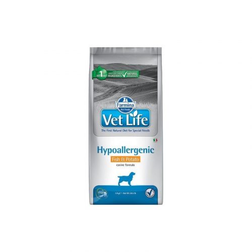 Vet Life Hypoallergenic Dog Fish & Potato 12kg